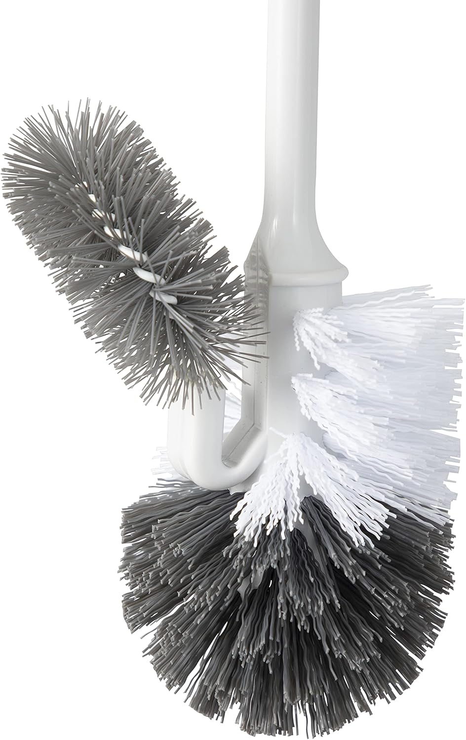 Superio Toilet Bowl Brush and Holder with Under Rim Cleaner 1
