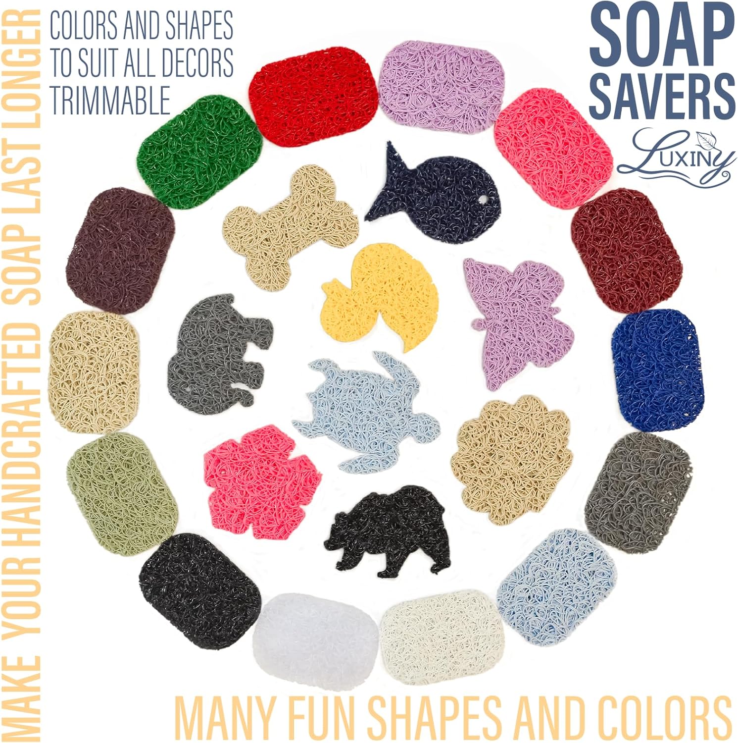 Luxiny Soap Savers for Bar Soap American Made 1
